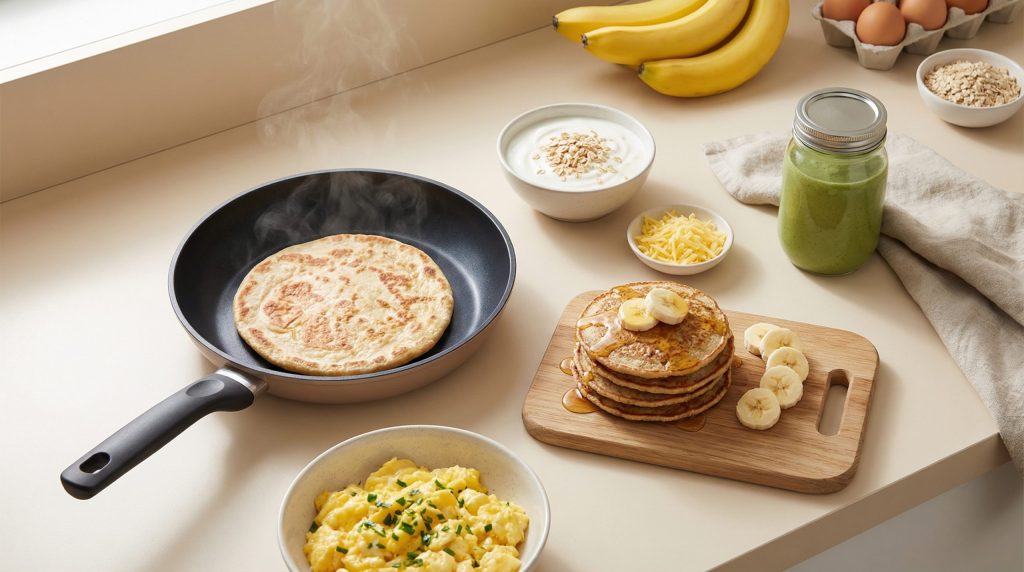 Manhãs Práticas: 35 Receitas Rápidas para Café da Manhã