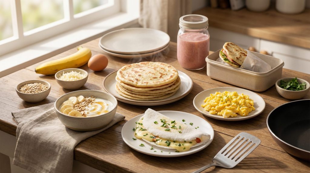 Manhãs Práticas: 60 Ideias Simples para Café da Manhã