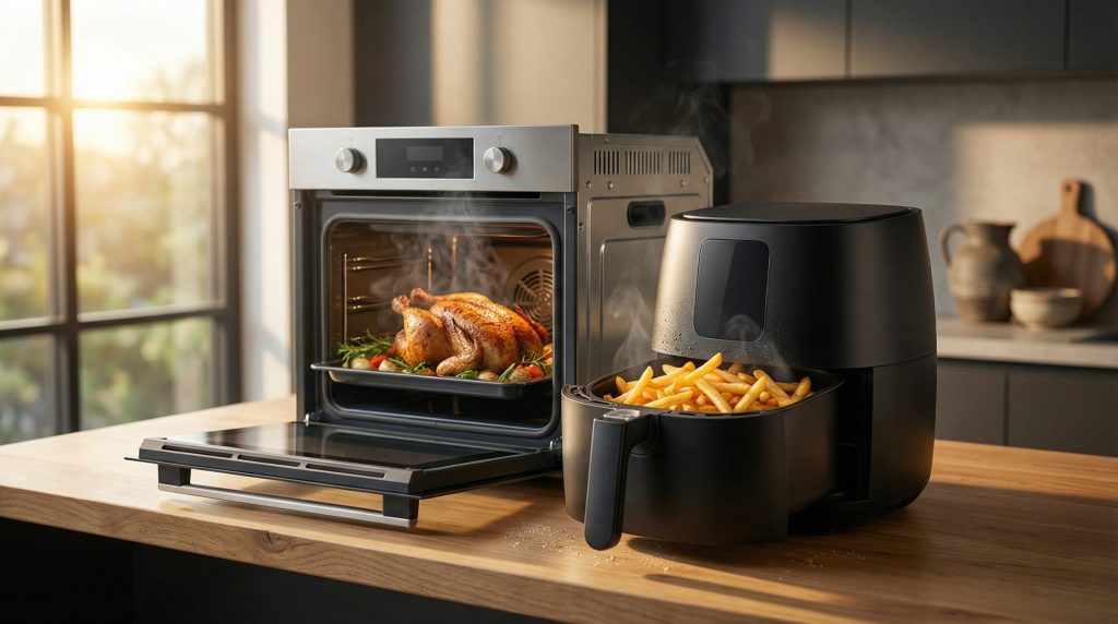 Forno e Airfryer: Truques para Dourar sem Ressecar