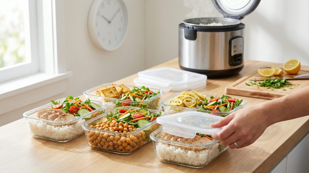 Relâmpago: Receitas de Almoço Rápido e Marmitas Práticas