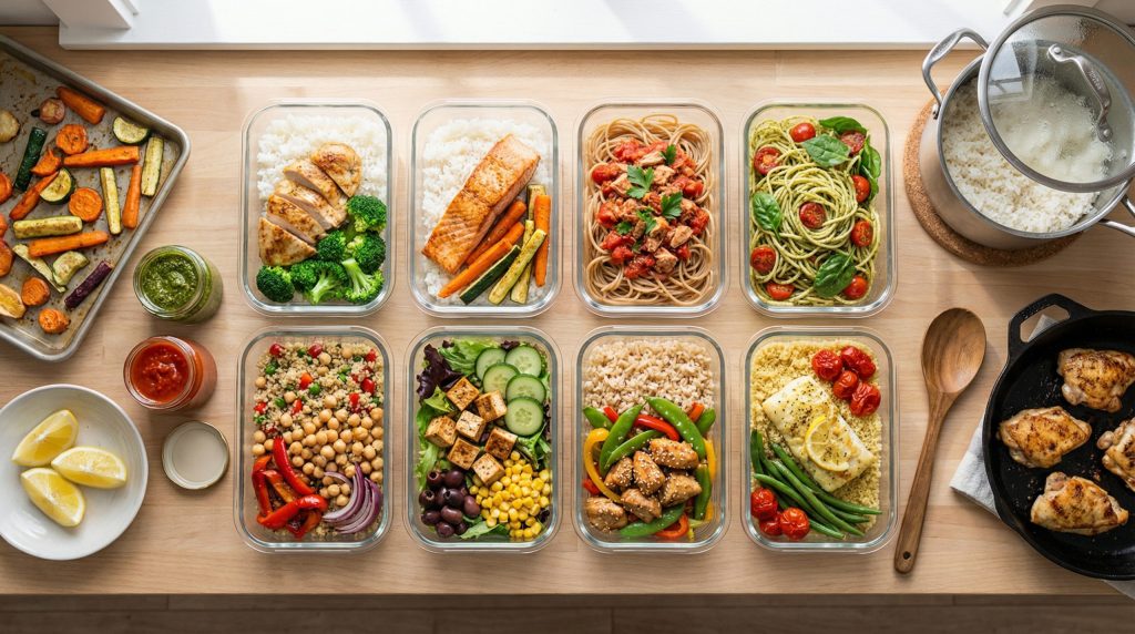 Almoço Rápido Simplificado: Marmitas e Montagens Práticas