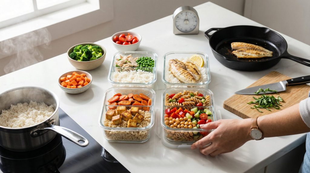 Almoços Rápidos: O Essencial para Marmitas e Refeições Ágeis