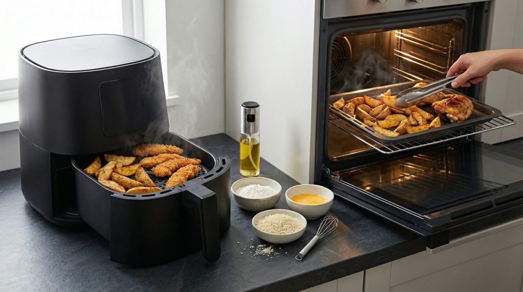 Crocância em Forno e Airfryer: Receitas Práticas e Rápidas