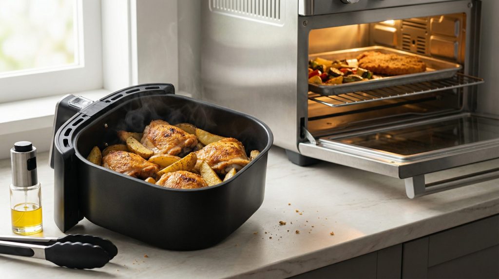 Crocância Forno e Airfryer: O Essencial para Cozinhar