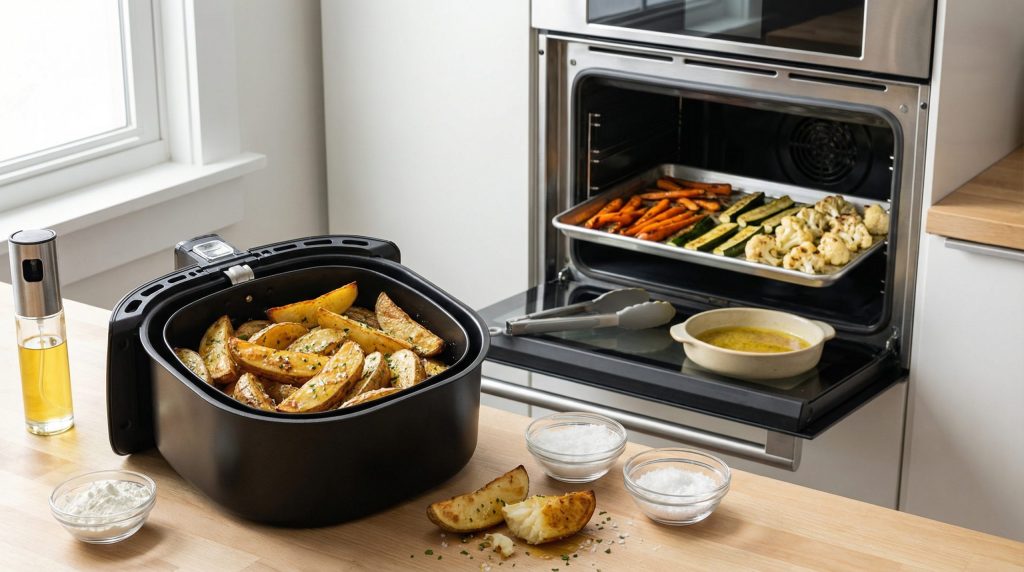 Prático: Técnicas para Forno e Airfryer com Crocância