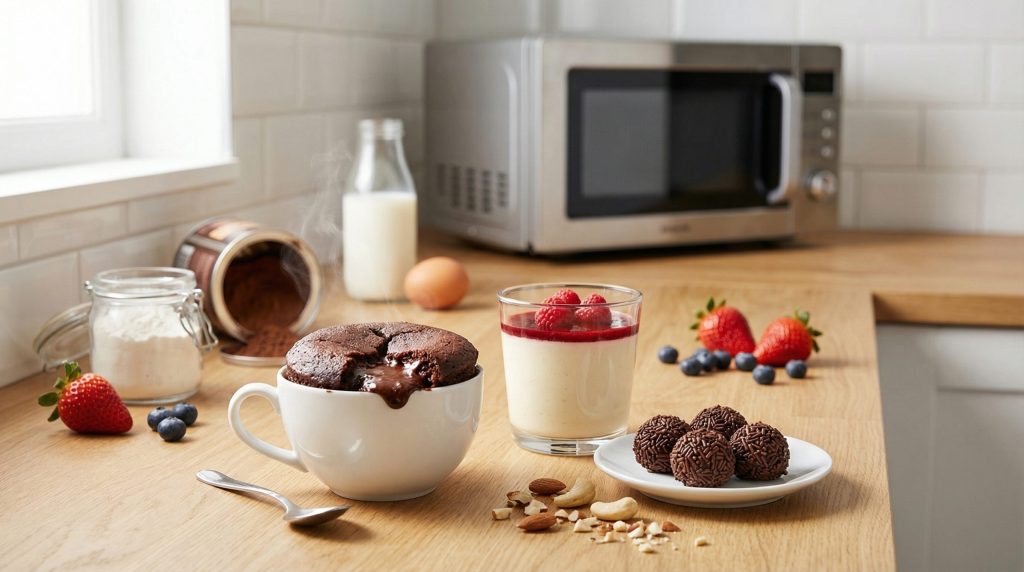 Sobremesas Rápidas Simplificadas: Receitas Fáceis sem Forno