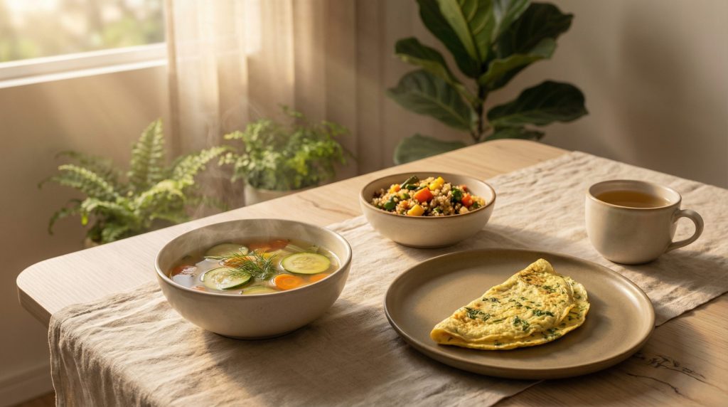 Conforto Imediato: Jantar Leve, Fácil e Sem Fritura