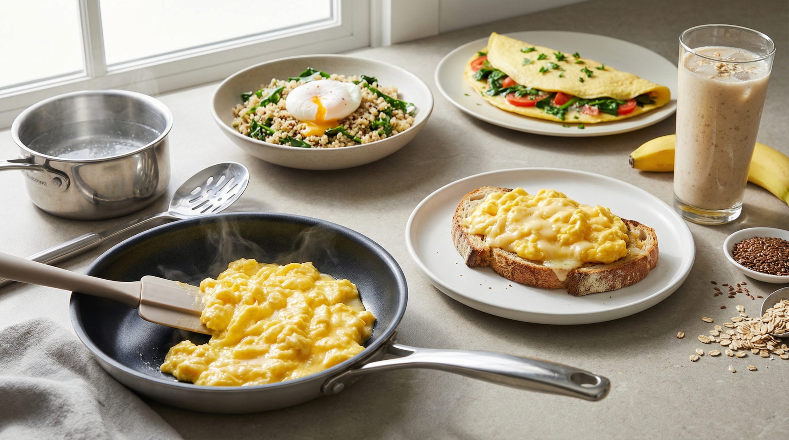 Rotina Matinal Simplificada: 45 Receitas Rápidas para Café da Manhã - 2