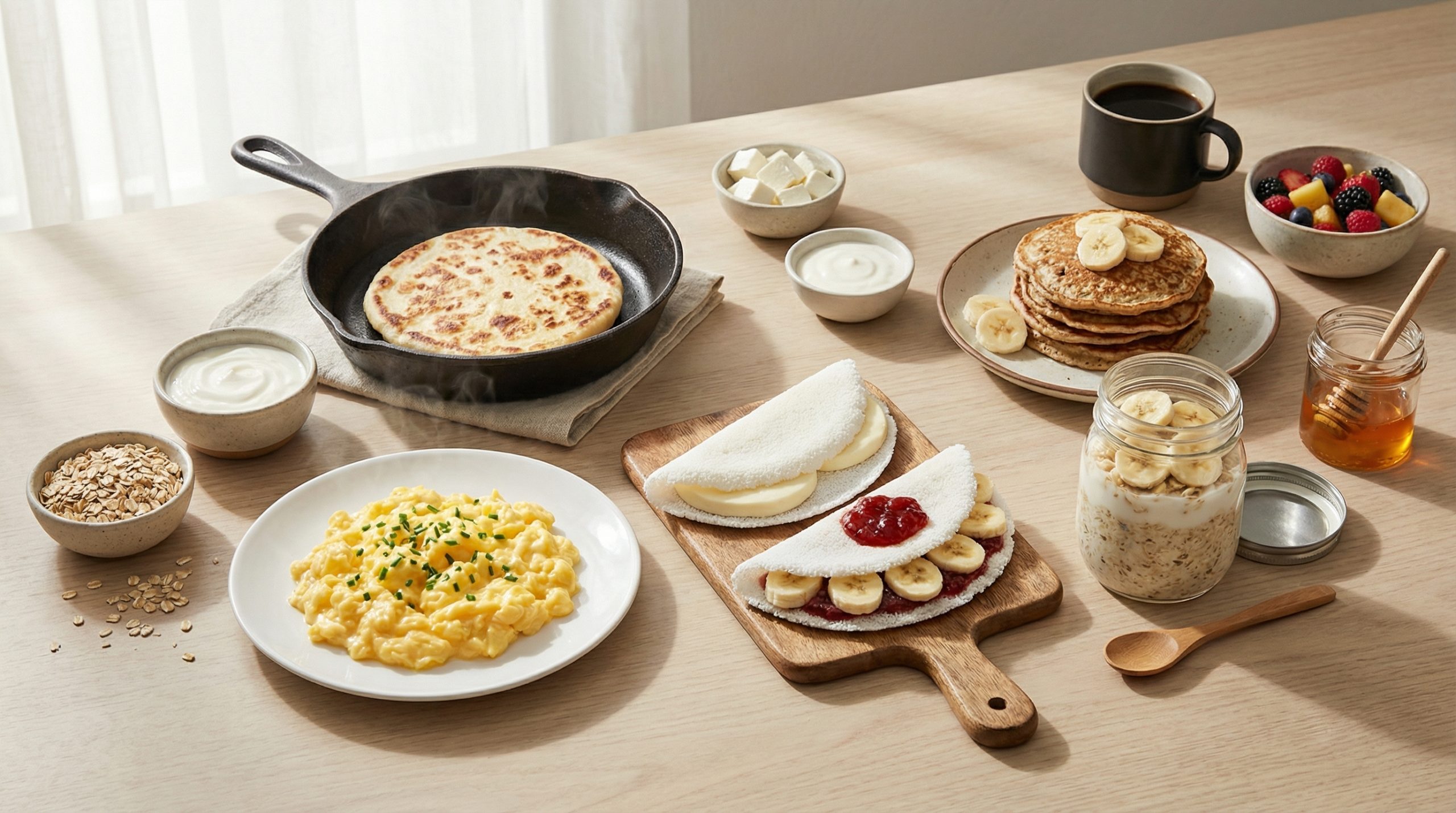 Manhã Simplificada: Café da Manhã Prático e Variado para Todos