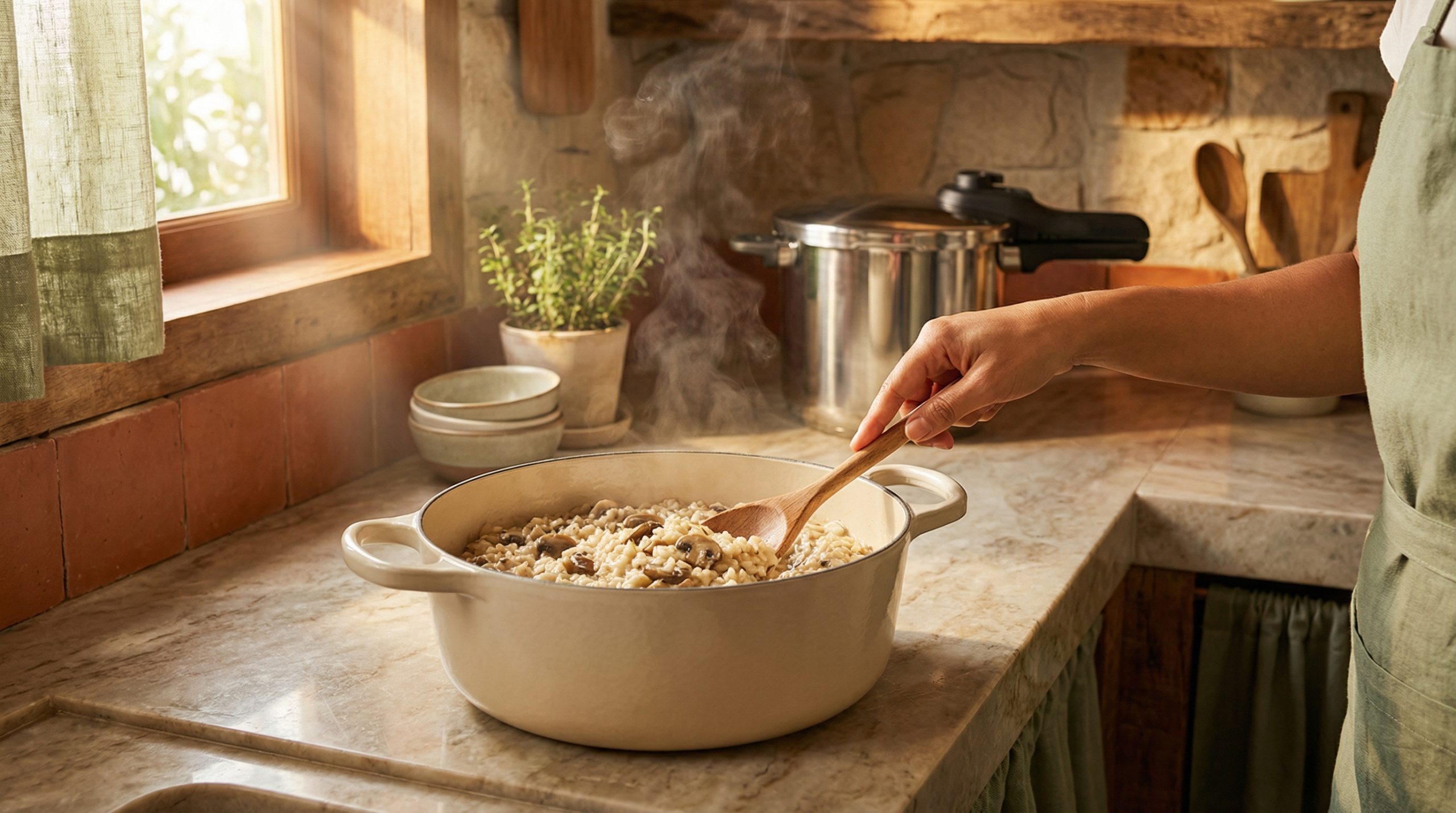 Panelas e Uma Panela Só: Risotos e Ensopados sem Esforço