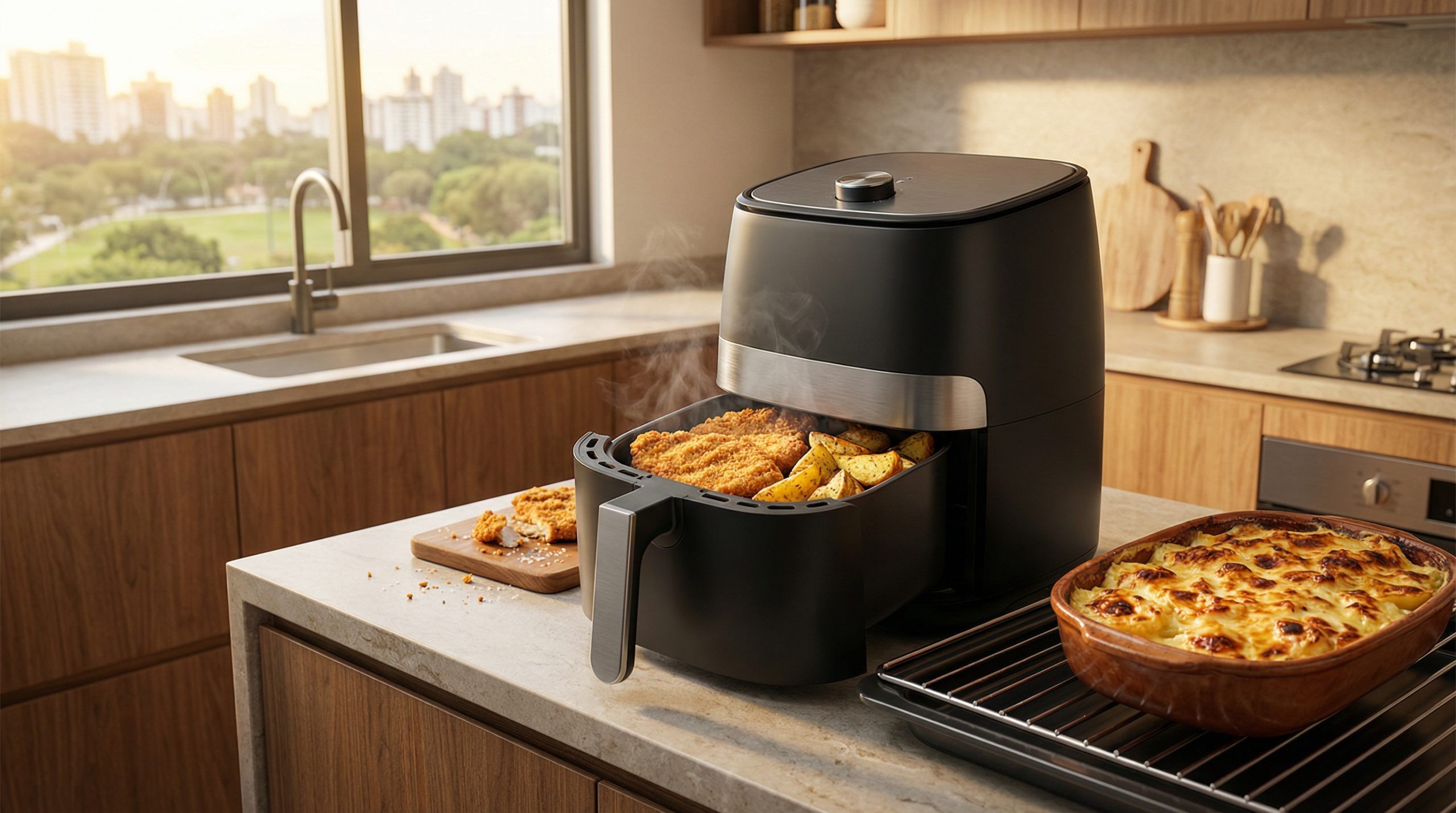 Empanados e Gratinados Perfeitos no Forno e Airfryer