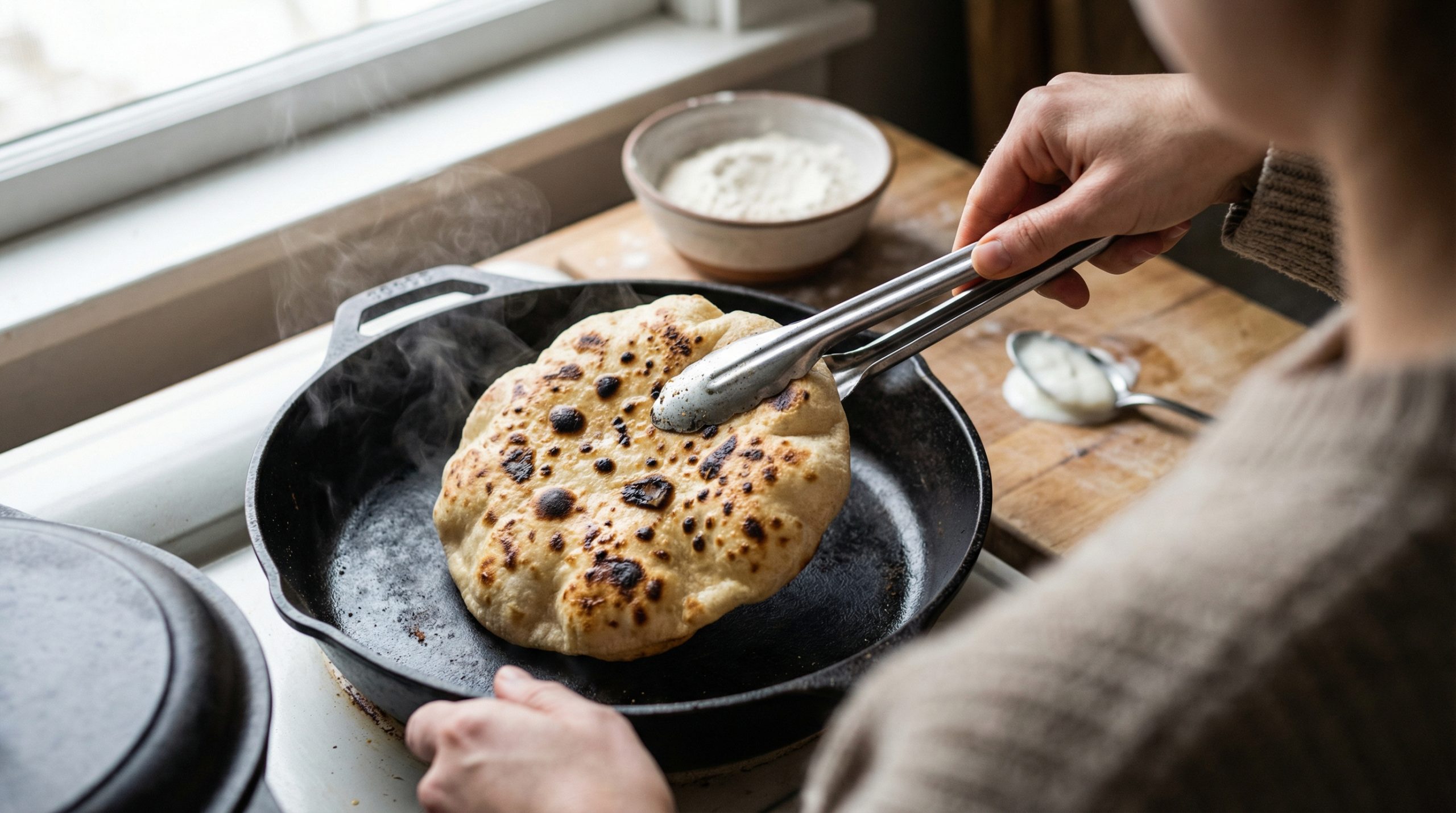 Café da Manhã: Pães Caseiros, Ovos e Mesa Posta - 2