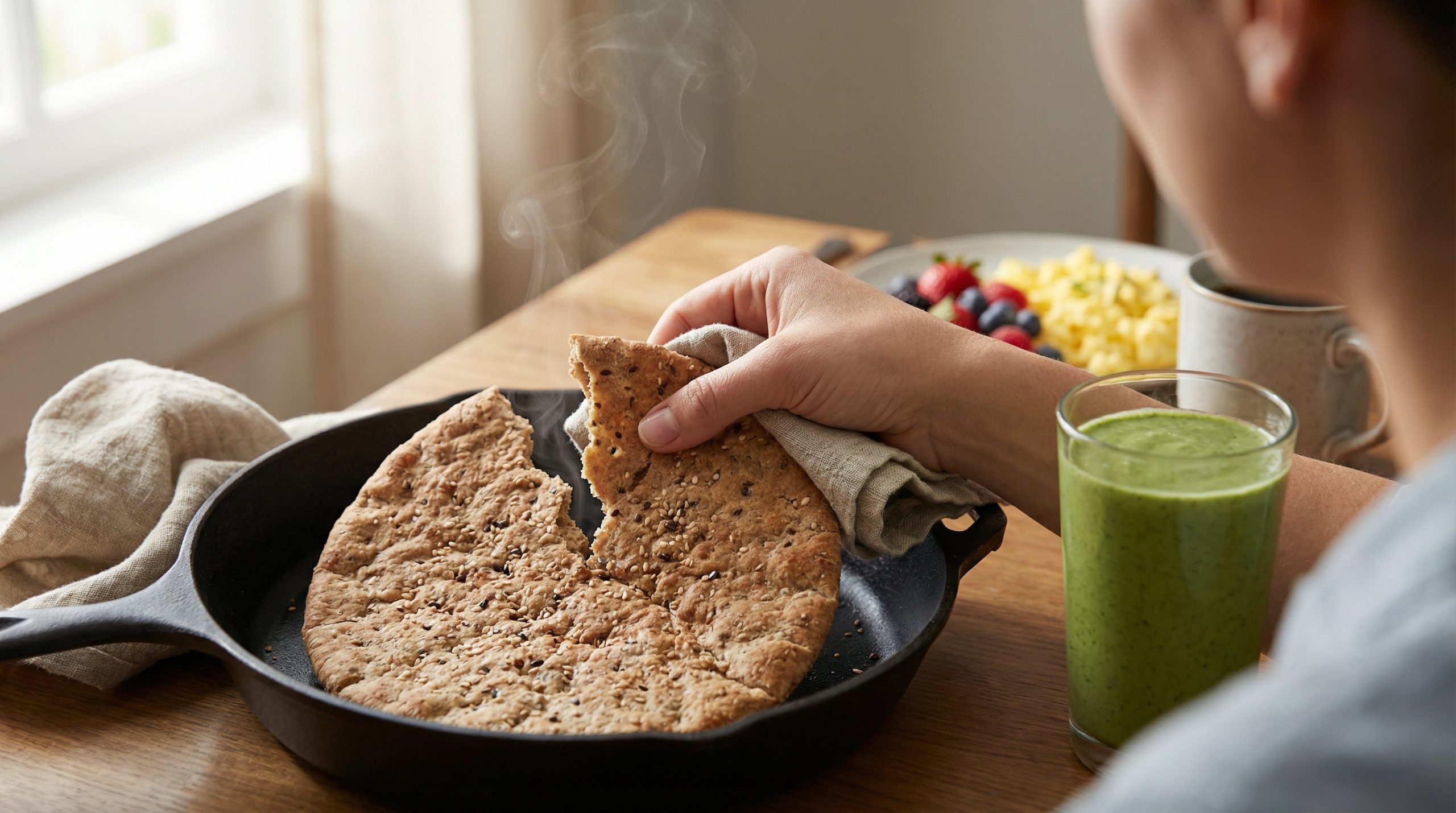 Renove o Café da Manhã: De Vitaminas a Pães de Frigideira - 2