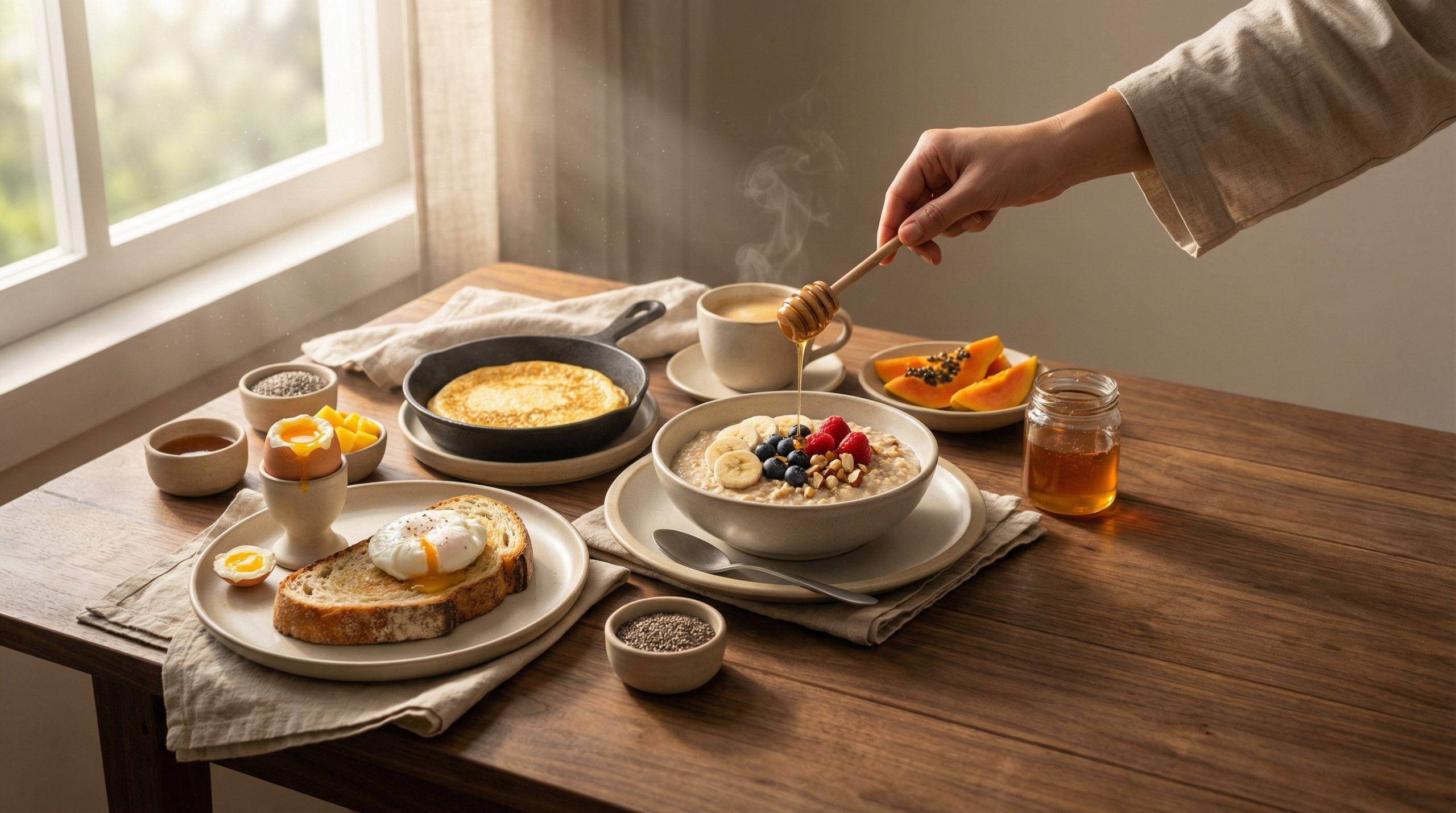 Café da Manhã: Pães, Ovos e Mingaus para Variar