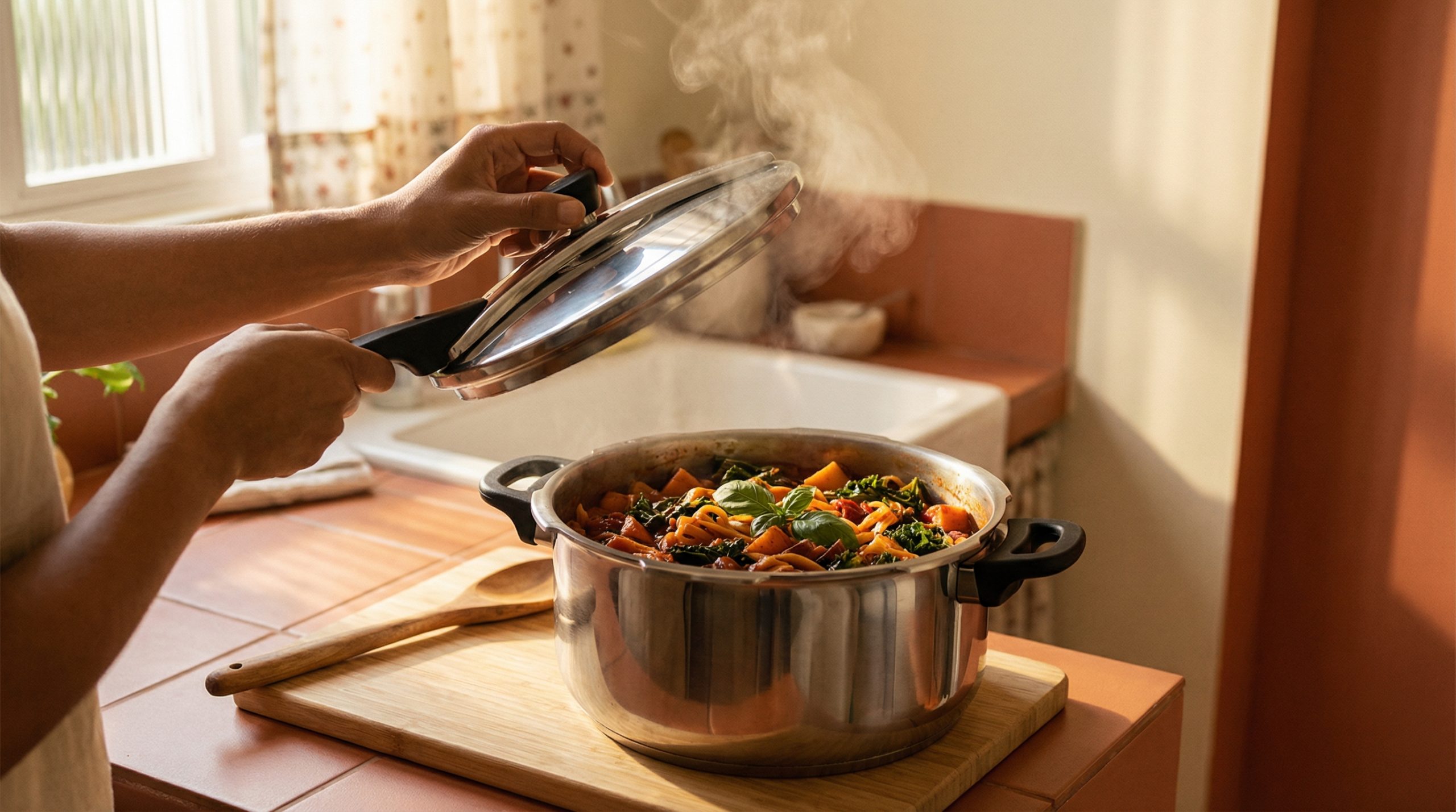 Bases Coringa e Zero Bagunça com Panelas e Uma Panela Só