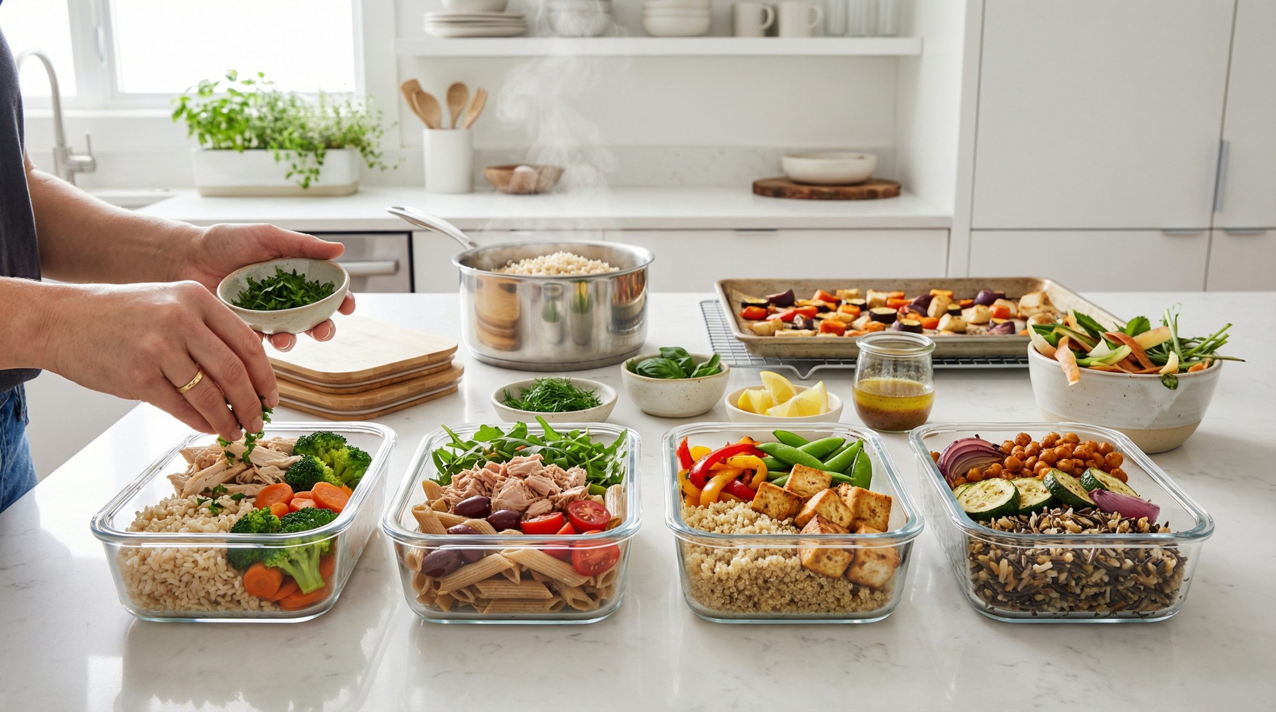 Relâmpago: Marmitas e Pratos Rápidos para Semana Eficiente