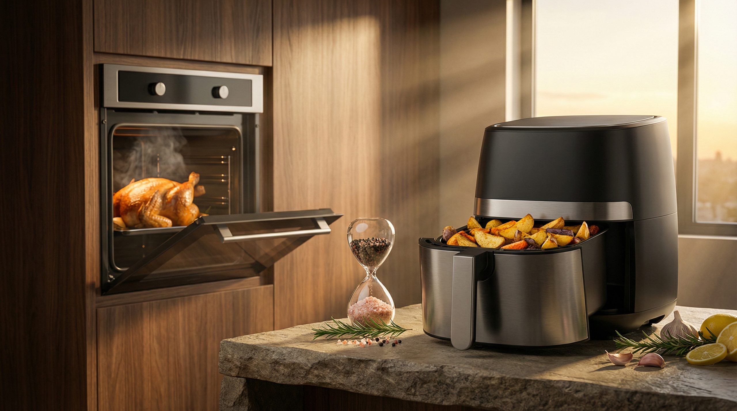 Domine Tempos e Temperaturas no Forno e Airfryer