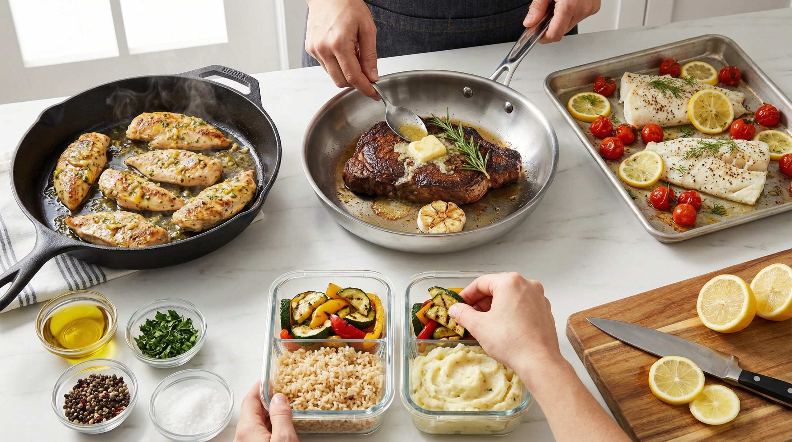 Cardápio Express: Almoços completos prontos em 20 minutos - 2