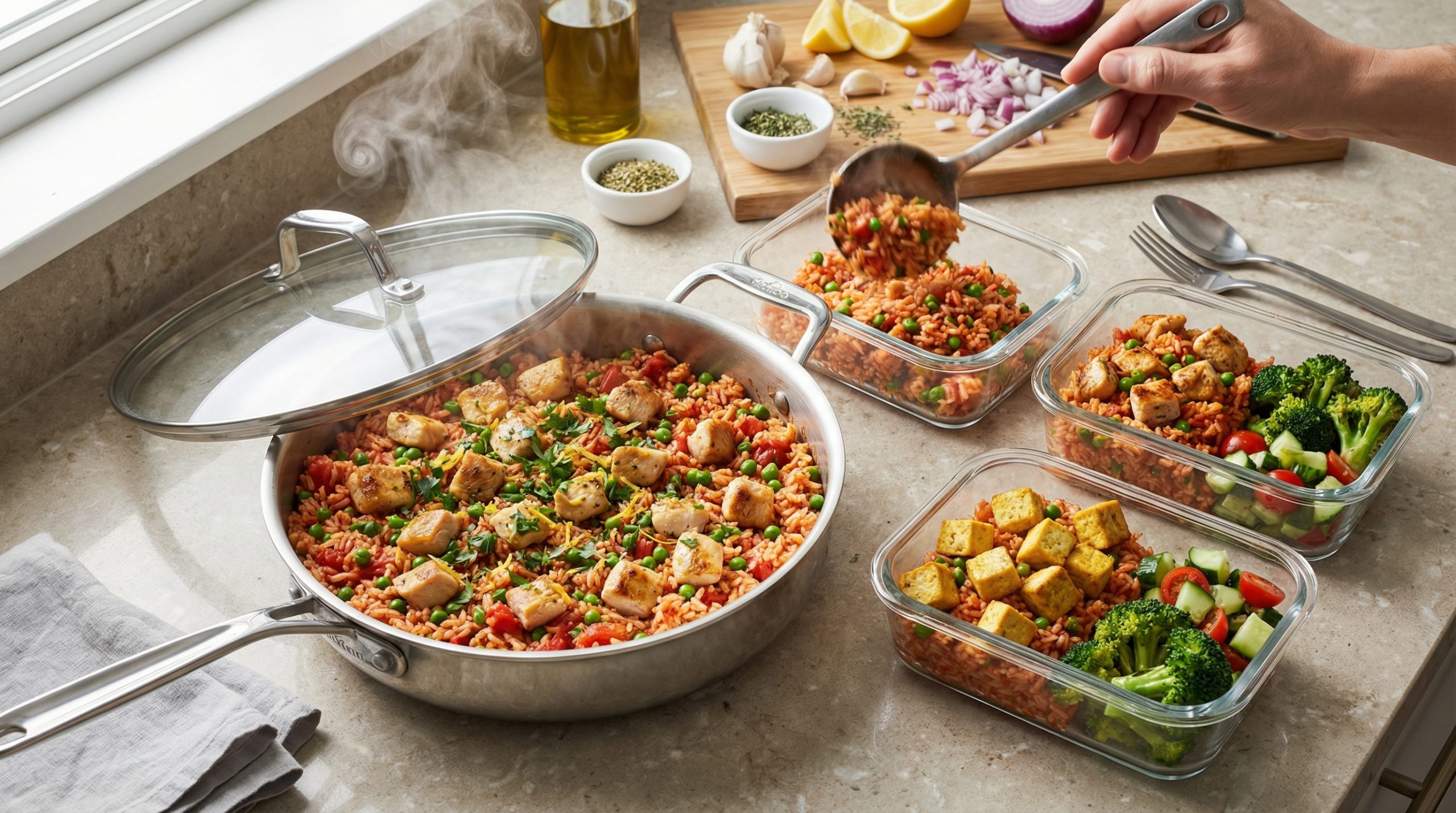 Relâmpago: Almoços completos e práticos em 20 minutos