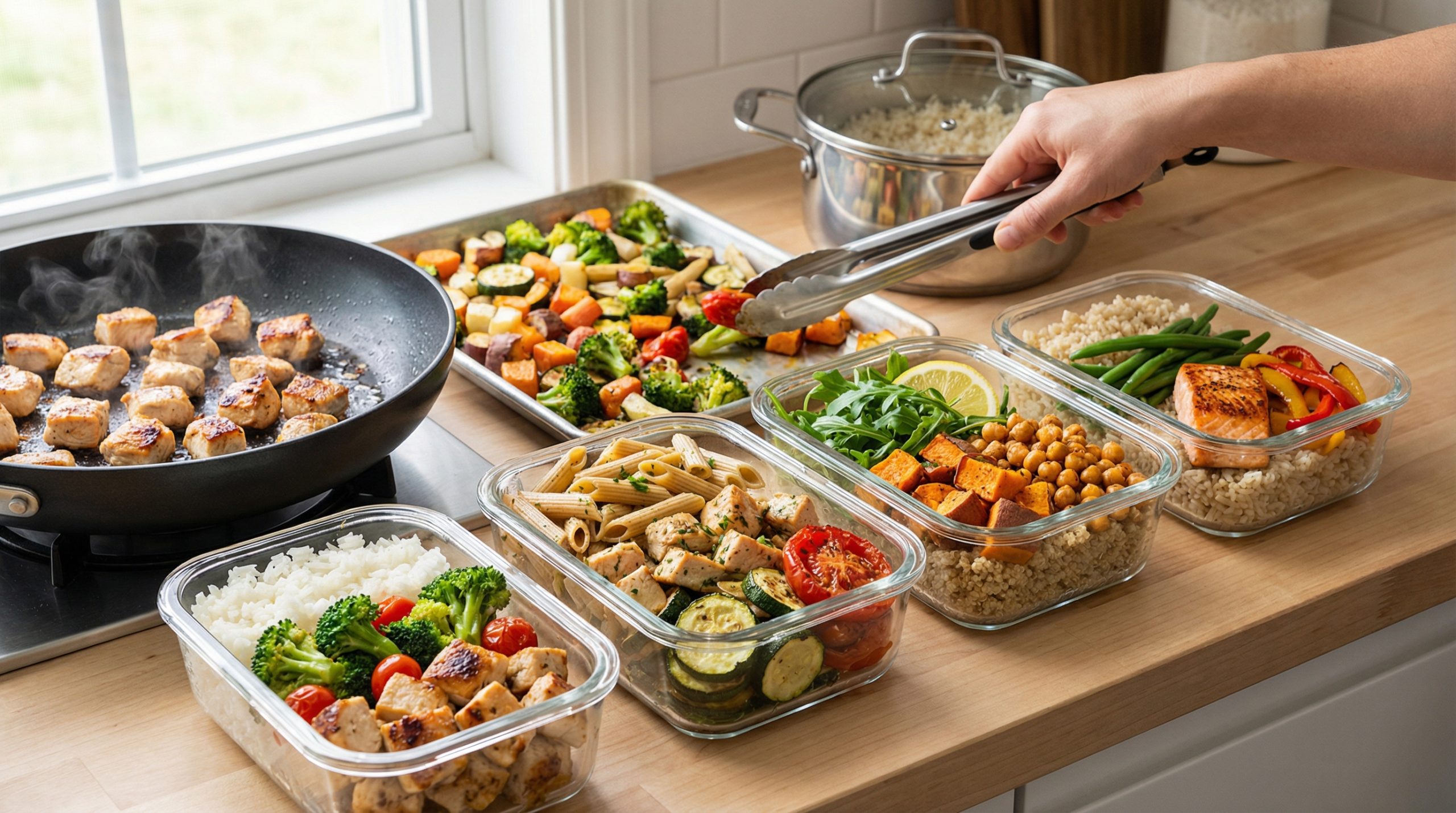 Marmitas Rápidas Simplificadas: Almoços Completos em 25 Minutos