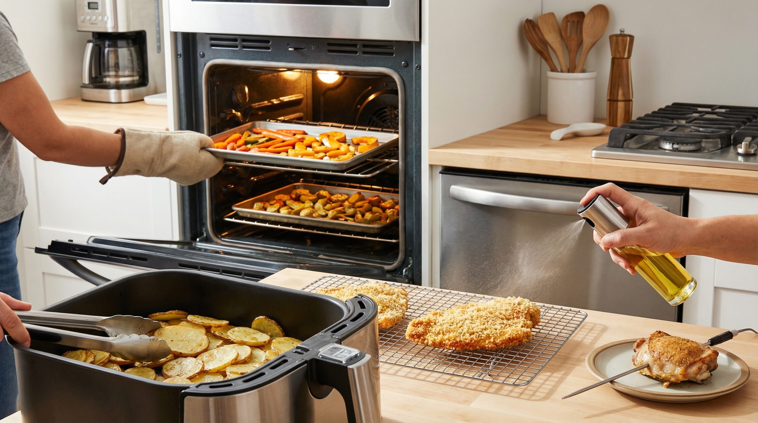 Receitas Crocantes para Forno e Airfryer: O Essencial - 2