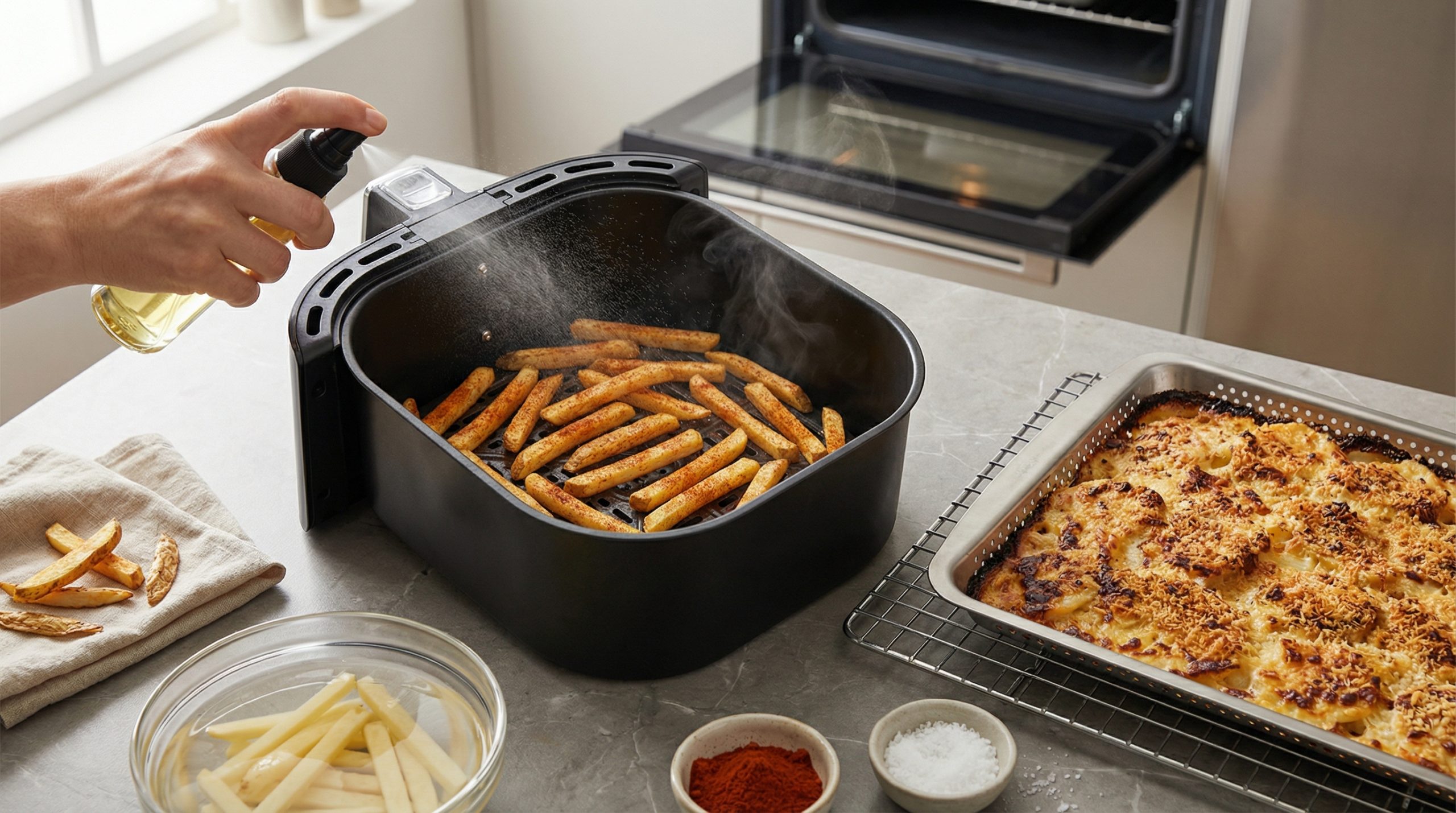 Crocância no Forno e Airfryer: Técnicas Essenciais - 2