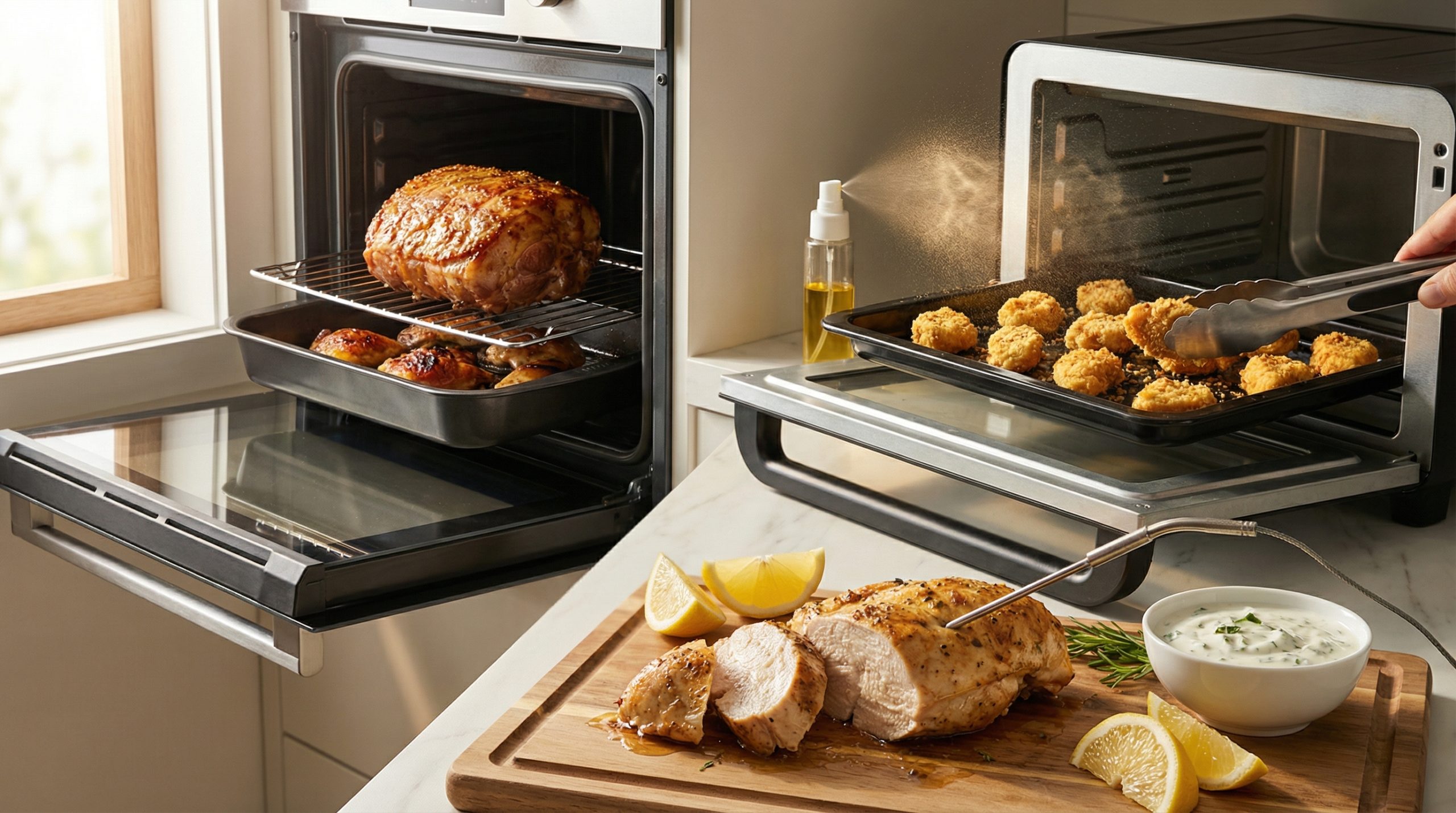 Crocância em Forno e Airfryer: Técnicas e Ajustes Práticos - 2