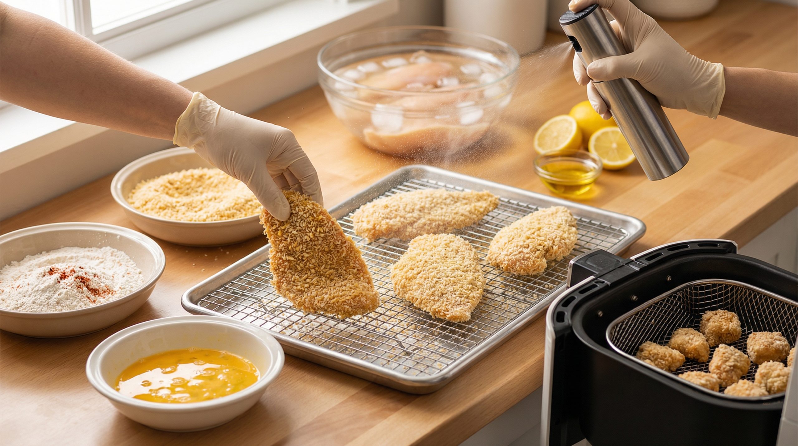 Crocância no Forno e Airfryer: Técnicas e Temperos Práticos - 2