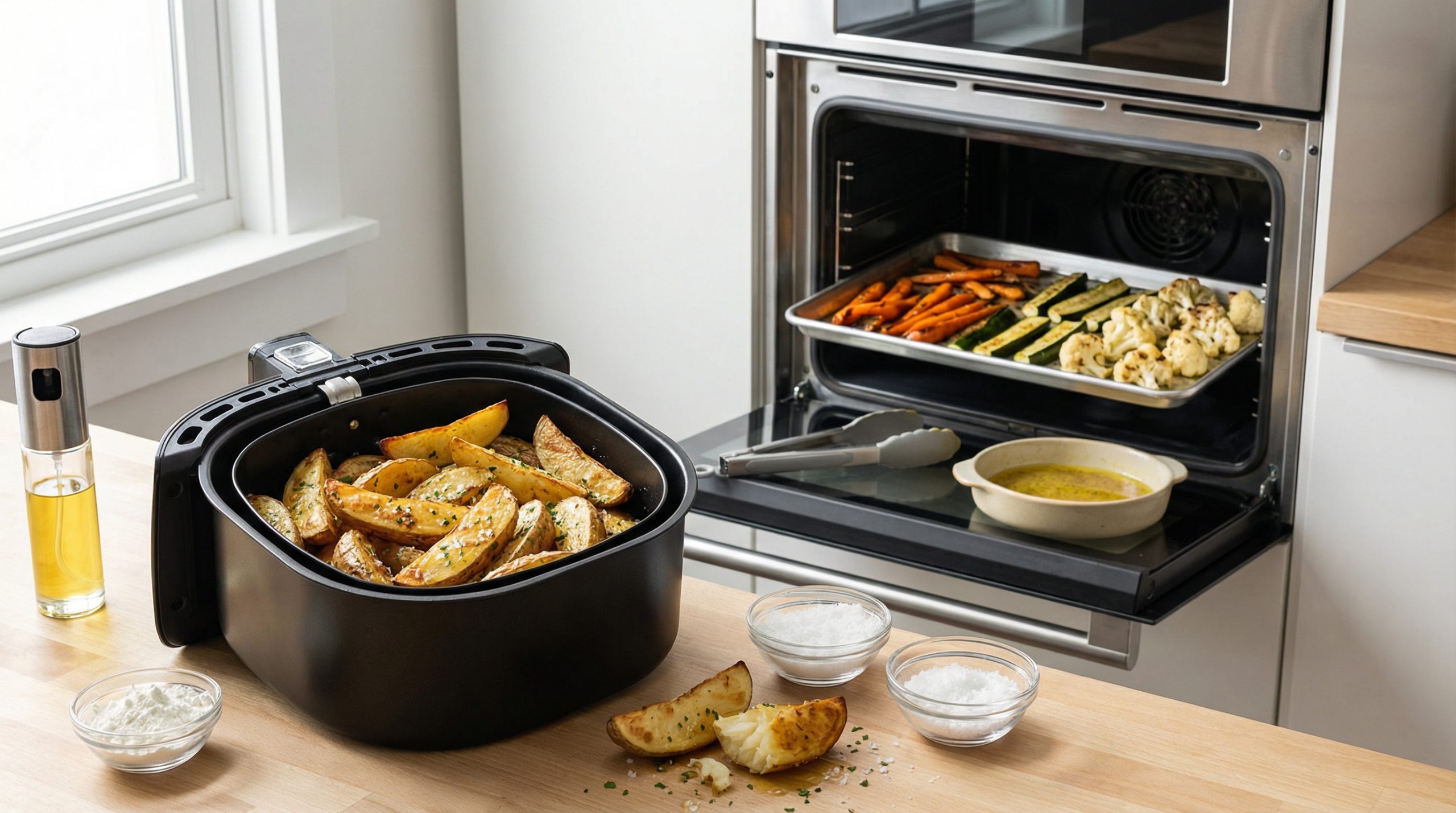 Prático: Técnicas para Forno e Airfryer com Crocância