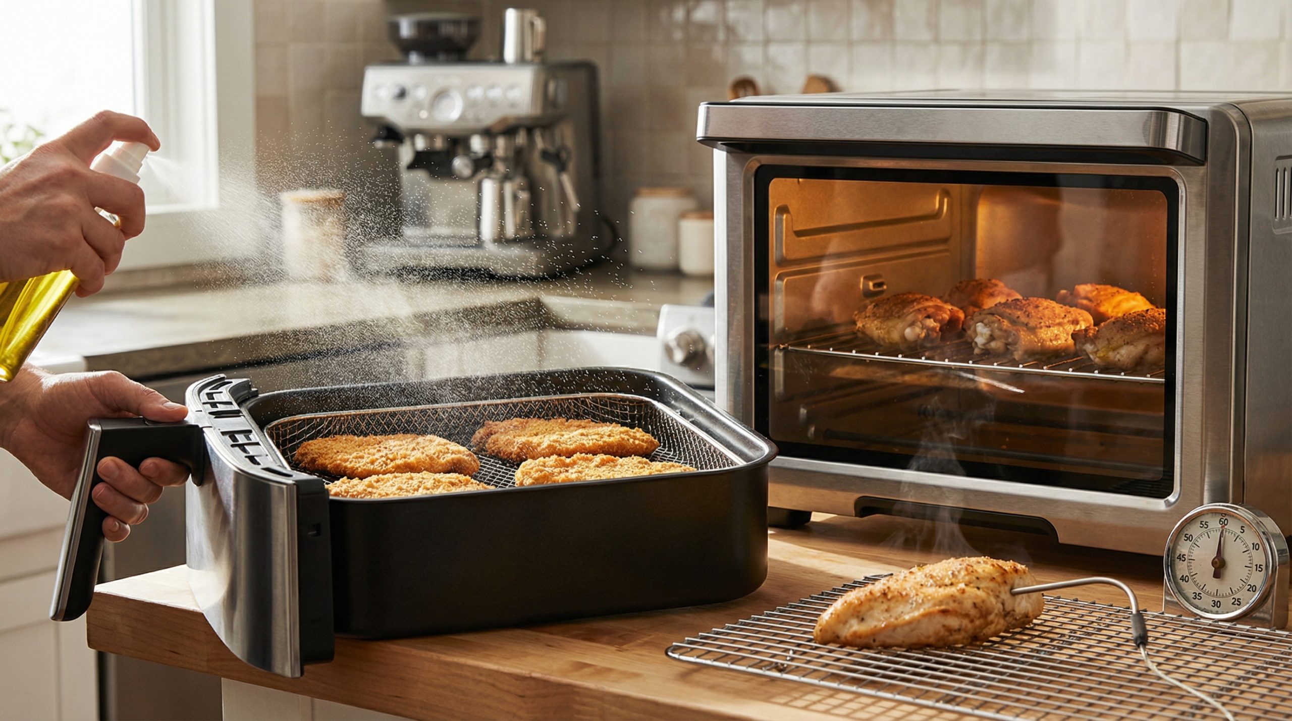 Prático: Técnicas para Forno e Airfryer com Crocância - 2