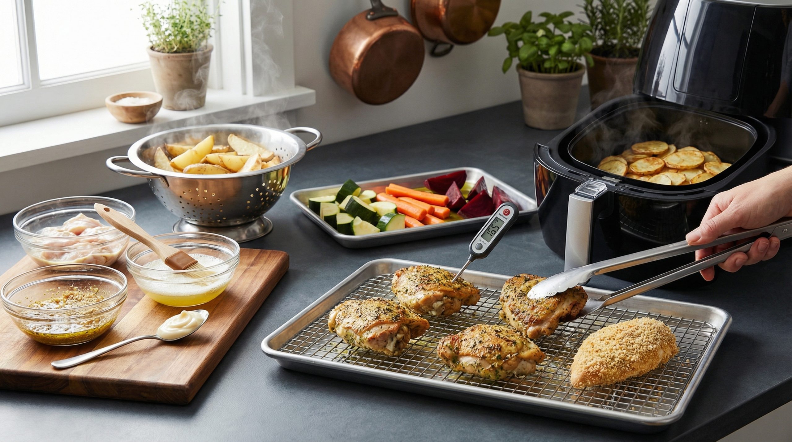 Crocância no Forno e Airfryer: O Essencial para Cozinhar - 2