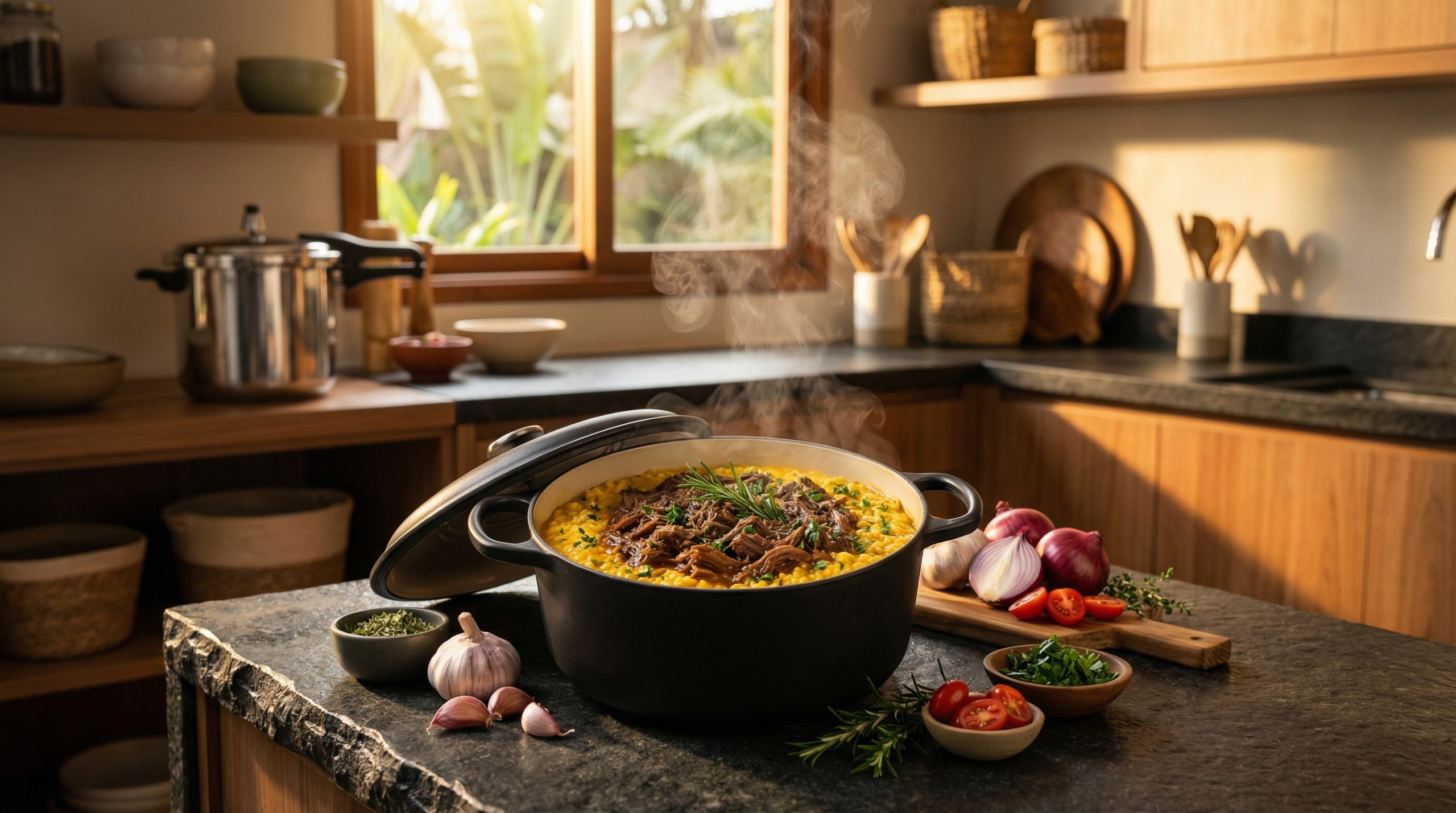 Crie Pratos com Sabor de Chef usando Panelas e Uma Panela Só