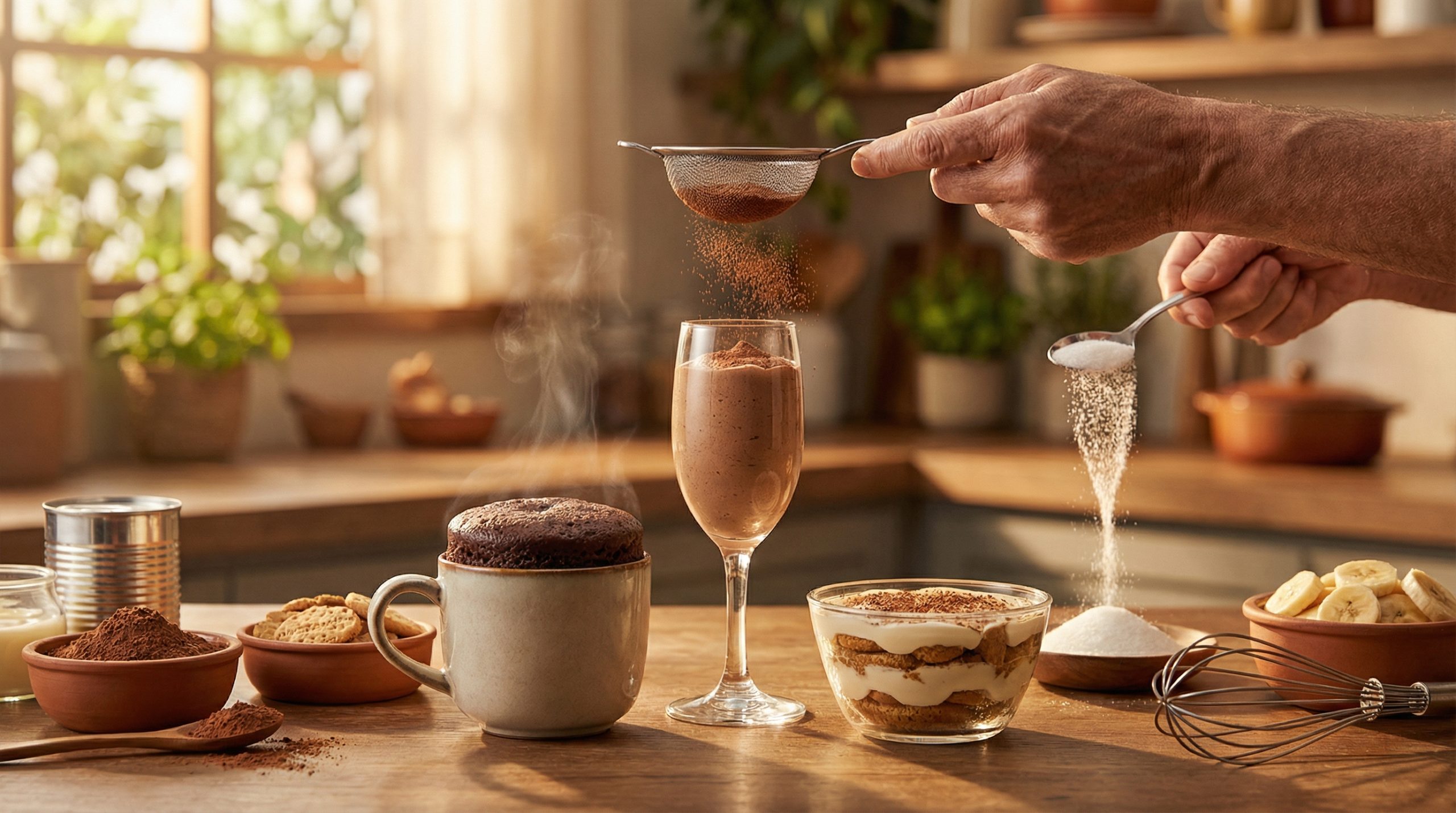 Sobremesas Express: Mate a Vontade com o que Tem em Casa